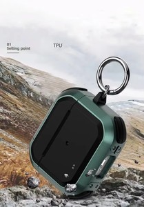 Funda protectora de <span class=keywords><strong>segunda</strong></span> generación para Airpod <span class=keywords><strong>2</strong></span> PC, funda de TPU a prueba de golpes, funda para auriculares con gancho para Airpod 1 <span class=keywords><strong>2</strong></span> 3 Pro - Product Image 5