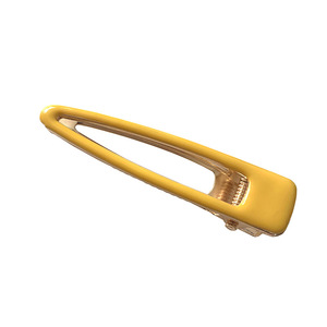 Accesorio para el cabello de estilo japonés a la moda, Clip de pico de pato bonito Simple, Clip de flequillo de color caramelo para cinta de 5cm, tela de plástico de aleación PC - Product Image 5