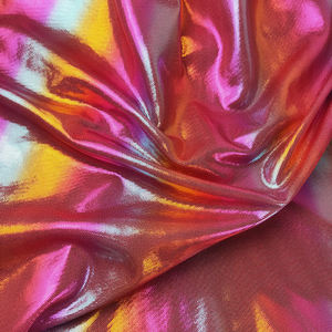 Tissu holographique solide, brillant, métallique, arc-<span class=keywords><strong>en</strong></span>-ciel, symphonie, prêt à être expédié, <span class=keywords><strong>en</strong></span> stock - Product Image 3