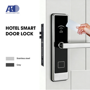 Cerradura Inteligente para Hotel de Acero Inoxidable, con Tarjeta RFID, Contraseña Digital, Sistema de Cerradura Electrónica con Gestión Centralizada y Seguridad - Product Image 1