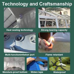 Carpa de Emergencia de Gran Espacio, Personalizable, de Tela Oxford Impermeable, Ignífuga, Hermética y de Alta Presión, con Aislamiento Acústico - Product Image 2