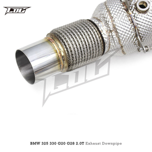 Tubo de Escape Boska SUS304 para BMW 325/330 G20/G28 2.0T B48 2020-2022, Tubo de Escape con Catalizador de 200/300 Celdas - Product Image 5
