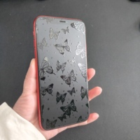 Fonlyu - Protector de Pantalla de TPU Transparente Mate de 190*120 mm con Diseño Texturizado, Películas de Hidrogel para Máquina de Corte con Plotter