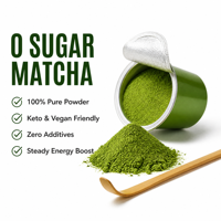 Capsules de matcha sans sucre ajouté Capsules de thé vert matcha premium Poudre de matcha non sucrée en portions individuelles Thé matcha naturel