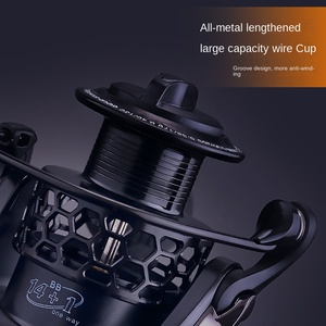 Japón profesional 12 + 1BB 5,2: 1 Relación de engranaje 3000 20 kilos metal mar carrete de <span class=keywords><strong>pesca</strong></span> <span class=keywords><strong>spinning</strong></span> Reel - Product Image 3