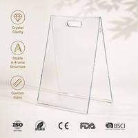 Sacs de rangement et de présentation en acrylique transparent pour bouquets de fleurs, cadeaux et shopping – Vente en gros
