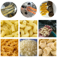 Ligne de production industrielle automatisée multifonctionnelle pour la fabrication de pâtes et de macaronis avec système de précuisson et moules personnalisés