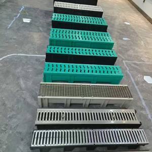 Estoque Modern 304 Aço Inoxidável Manhole Tampa Em Forma de U Capa Rainwater Grate para Parque Decorativo Piso Dreno - Product Image 5