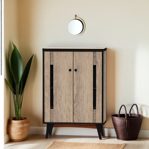 MDF <b>Shoe</b> <b>Cabinet</b> Nordic Style Modern Entryway Storage <b>for</b> <b>Hallway</b> or Living Room Home Furniture OEM Furnizone - Product Image 1