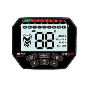 Détecteur de métaux industriel certifié CE avec écran LCD haute sensibilité et performances stables sur la plage - Product Image 2
