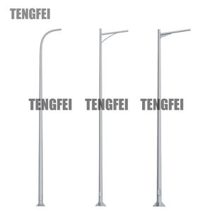 מחיר זול עמוד תאורה רחוב עמוד פלדה מגולוונת חיים ארוכים - Product Image 2