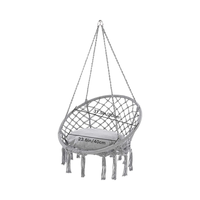 WQ Offre Spéciale Hamac en Macramé 100% Coton avec Support pour Chaise Suspendue