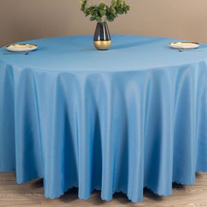 Nappe Ronde Unie pour Hôtels, Banquets, Mariages et Restaurants – Vente en Gros - Product Image 2