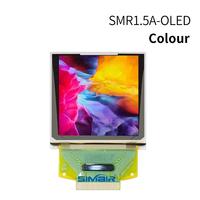 Modul Layar OLED HD 1,5 inci, Layar Berwarna Resolusi 128*128, Driver SSD1351 dengan Antarmuka SPI 3.3V