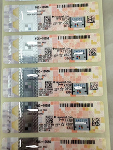 Trực Tuyến Kích Hoạt Muliti-Ngôn Ngữ Cửa Sổ 10 Pro Mới Sticker Màu Hồng Nhãn Nhanh Chóng Vận Chuyển DHL UPS Fedex - Product Image 4