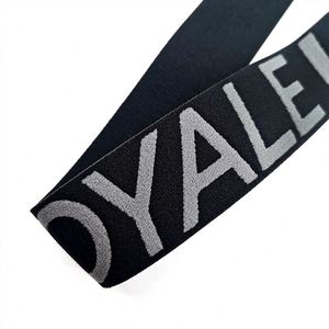 Sangle épaissie en nylon jacquard avec silicone transparent antidérapant, haute ténacité, élastique, pour lunettes de ski, chaussures et casque - Product Image 6