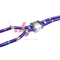 JYD Accessoires de voiture Silencieux en titane Catback Échappement pour BENZ AMG W204 C63