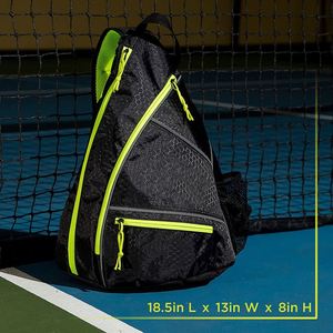 Free Sample BSCI Factory Pickleball Sling <b>Bag</b> High Quality Sports Pickleball <b>Nets</b> <b>Bag</b> - Product Image 2