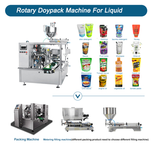 Nước sốt mật ong Pouch ROTARY máy đóng gói dầu ăn nước sốt cà chua dán sữa chua nước trái cây mứt chất lỏng pre-made Túi máy đóng bao - Product Image 3