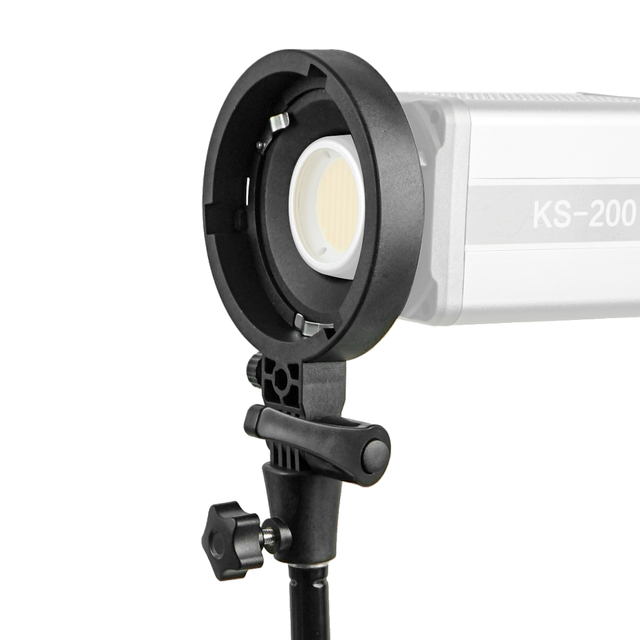 Mini Mount to Bowens Speed Ring Bowens Mounted Ring Adapter of COB Video Light for Content Creation Interviews