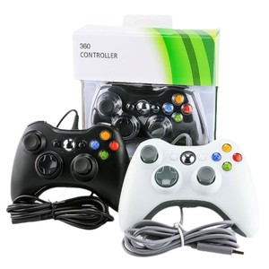 จอยสติ๊กแบบมีสายสำหรับ <span class=keywords><strong>Xbox</strong></span> 360 คอนโทรลเลอร์จอยแพด USB สำหรับ <span class=keywords><strong>Xbox</strong></span> 360 คอนโซลและพีซี - Product Image 1