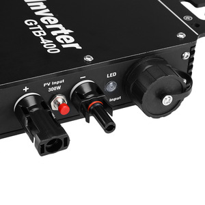 อินเวอร์เตอร์พลังงานแสงอาทิตย์ Gtb-400 300W รองรับแผงโซลาร์เซลล์ คลื่นไซน์บริสุทธิ์ ช่องสัญญาณออกเดี่ยว สำหรับใช้ในบ้าน - Product Image 1
