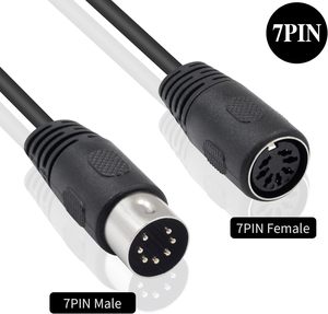 Cable de Extensión DIN de 7 Pines Macho a Hembra, Cable Extensor de <span class=keywords><strong>Audio</strong></span> Profesional Premium de 7 Pines DIN para <span class=keywords><strong>Bang</strong></span> & <span class=keywords><strong>Olufsen</strong></span>, Naim, Quad Ster - Product Image 2