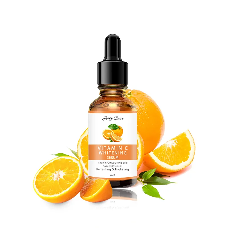 OEM/ODM Private Label Hochwertige reine beste Hautpflege Feuchtigkeit spendende Aufhellung Aufhellen Anti-Falten-Gesicht Vitamin C Serum