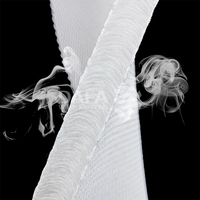 Tissu en maille respirante 3D à deux côtés ouverts, respirant, lavable, bonne résilience, isolation phonique, utilisé pour les surmatelas/coussins