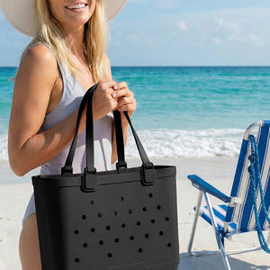 Borsa <span class=keywords><strong>da</strong></span> Spiaggia in EVA Personalizzabile, Nuova Tendenza, Impermeabile, Morbida, Ecologica, in Gomma Siliconica, Grande Capacità, per Donne - Product Image 3