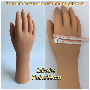 Guantes de silicona ortopédicos de muy buena calidad, protector protésico de mano estéticamente agradable, muy parecido a las propias manos, tamaño estándar - Product Image 2