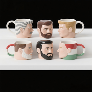 <strong>Hungary</strong> Man &amp; Woman Resin Statue. Custom 3D Hand-Painted Sculpture, Representing Hungarian Souvenir in a Collectible Art Form. - Product Image 4