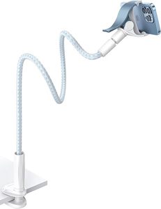 Support de téléphone col de cygne pour lit, support de téléphone portable flexible à suspendre au-dessus de la tête pour bureau, support de fixation mains libres - Product Image 1