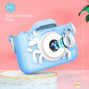 Cámara Digital Mini para Niños de 2.0 Pulgadas, Pantalla HD IPS, Función de Grabación de Ángulo Amplio de 180°, Fundas de Silicona - Regalo de Cumpleaños para Niños de 3 a 8 Años - Product Image 2