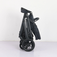 Poussette Double Bébé Système de Voyage Évolutive de Simple à Double – Inclut 2 Sièges pour Tout-Petits
