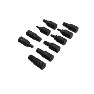 <b>Screw</b> And Nut Extractor <b>Set</b> 10 Piece Spiral Flute Imperial Inch Carbon Steel For Broken <b>Screw</b> Removal - Product Image 4