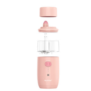 Aspirateur <span class=keywords><strong>nasal</strong></span> pour enfants Nicefeel efficace en joli rose 3 vitesses, batterie longue durée IPX7 Seringues portables pour les soins du nez de bébé - Product Image 4