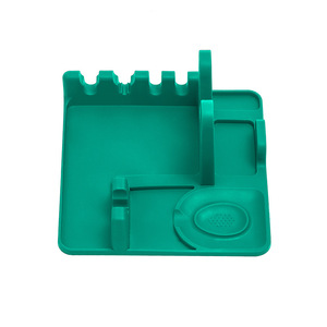 <span class=keywords><strong>Organizer</strong></span> da cucina pieghevole per spatola supporto per cucchiaio supporto per cucchiaio cucchiaio supporto per coperchio in Silicone poggia cucchiaio - Product Image 3