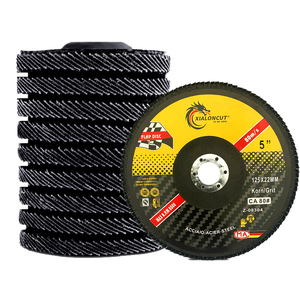 Disque à lamelles abrasif de 125 mm pour le meulage du métal, fabriqué en usine - Product Image 1