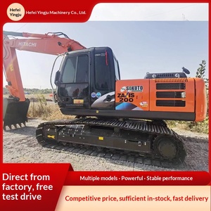 รถขุดตีนตะขาบ Zx200 สำหรับการค้าต่างประเทศ ขายตรง รถขุดขนาด 240 350 รถขุดขนาดใหญ่ - Product Image 1