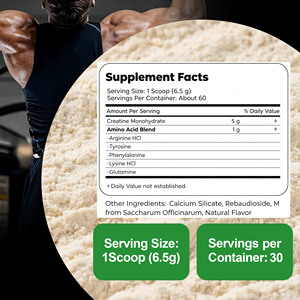 Custom Label Adult Creatine Powder Maximize <b>Your</b> Workout Results and Fuel <b>Your</b> Strength Performance Improves Recovery - Product Image 2