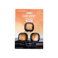 Lot de 3 diffuseurs de parfum amusants pour grille d'aération de voiture, accessoires DIY pour désodorisant automobile