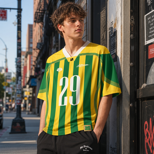 Uniforme de Fútbol Personalizado al por Mayor, Uniforme de Fútbol Sublimado de Alto Rendimiento, Logotipo Personalizado, Número, Nombre del Equipo, Transpirable, de Secado Rápido - Product Image 5