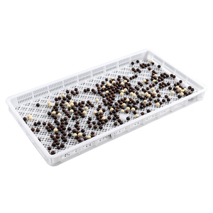 Precio competitivo de fábrica HDPE ventilado algodón de azúcar bandeja de secado de plástico con agujero de malla - Product Image 5