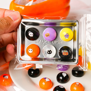 CHENXI Wholesale Halloween Custom Mini Stress <b>Ball</b> <b>Squeeze</b> Toy TPR Squishy Fidget Toys Mochi Random Funny Gift - Product Image 6