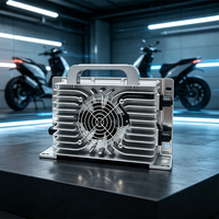 Chargeur de batterie au lithium LONGRUN série Q2 2000W 48V 30A IP66 Chargeur rapide pour moto électrique LiFePO4