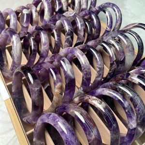 Pulsera de Amatista Natural Morada Super Siete al por Mayor, Brazalete de Sueño Circular Violeta Intenso y Morado Profundo, Joyería para Mujer - Product Image 4