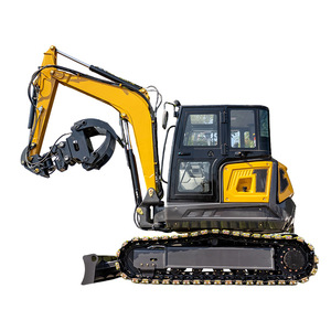 Excavatrice sans queue de type 65 pour l'exportation, multifonctionnelle, avec grappin rotatif pour bois, pour le concassage et l'ingénierie - Product Image 5