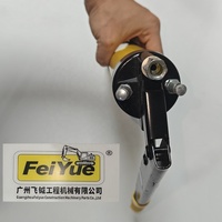 Pistolet à graisse manuel à levier pour excavatrice, haute pression, robuste, 600 CC, seringue de lubrification manuelle, pièces de lubrification