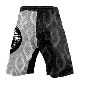 Pantalones Cortos de Lucha MMA con Gráfico de Serpiente <span class=keywords><strong>Cobra</strong></span> para Hombre, para Jiu Jitsu, No-<span class=keywords><strong>Gi</strong></span>, Grappling, Boxeo, Entrenamiento, con Abertura Lateral - Product Image 3